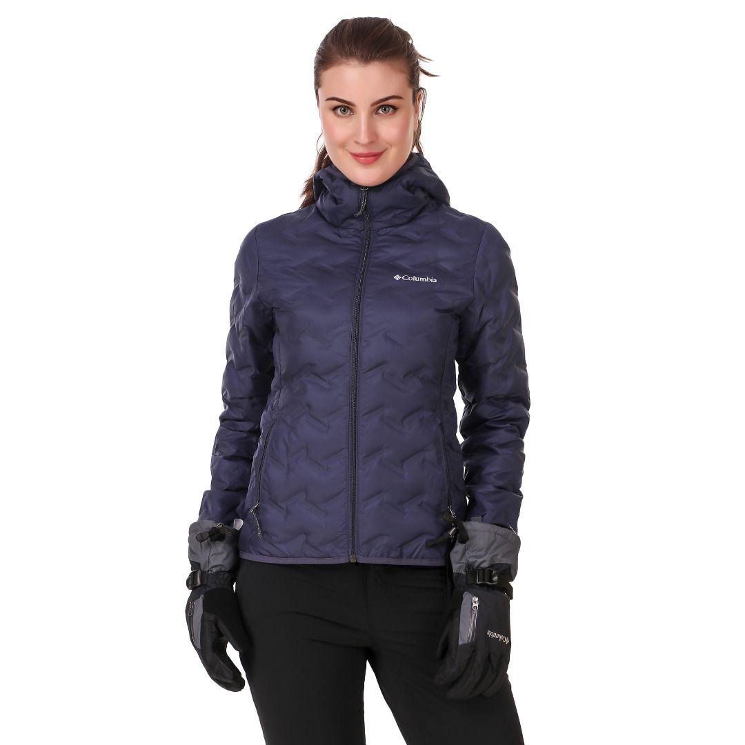 Columbia Women Black Bugaboo Womens Interchange Gloves