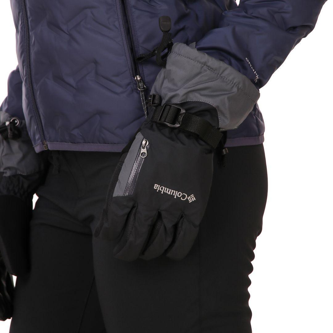 Columbia Women Black Bugaboo Womens Interchange Gloves
