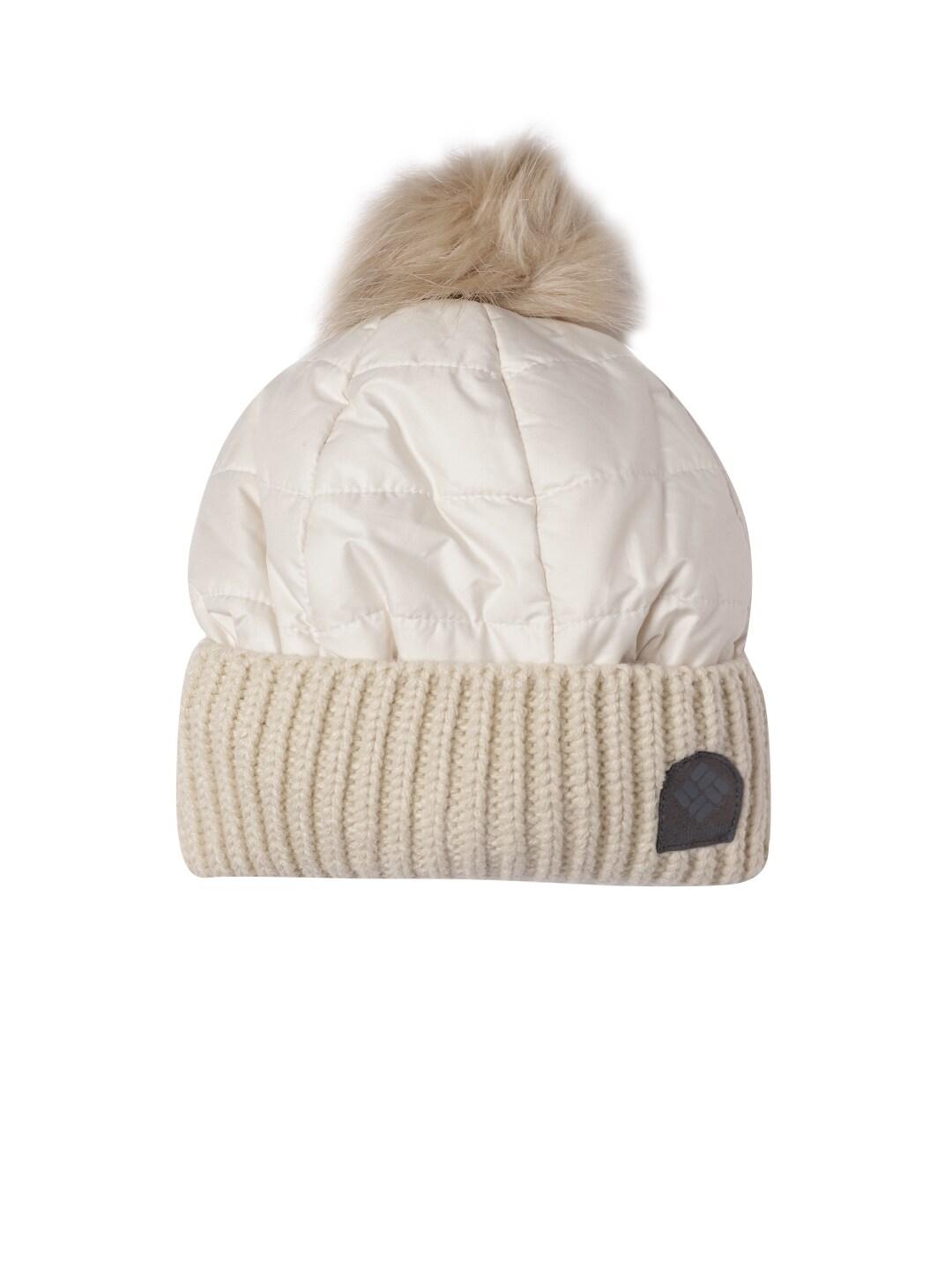 Columbia Women White Snow Diva Beanie