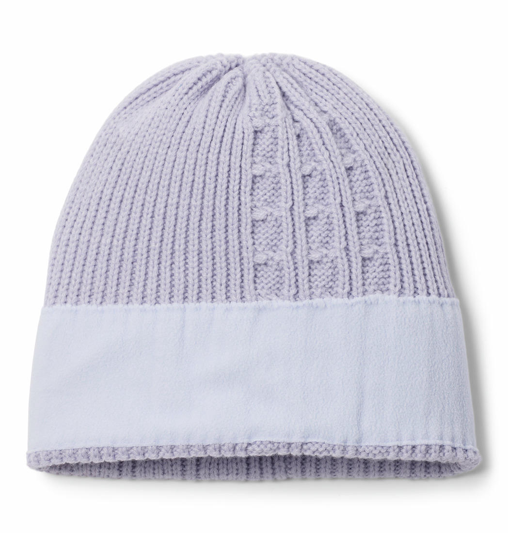 Columbia Women Purple Agate Pass Cable Knit Beanie