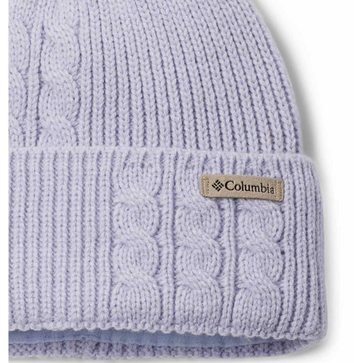 Columbia Women Purple Agate Pass Cable Knit Beanie