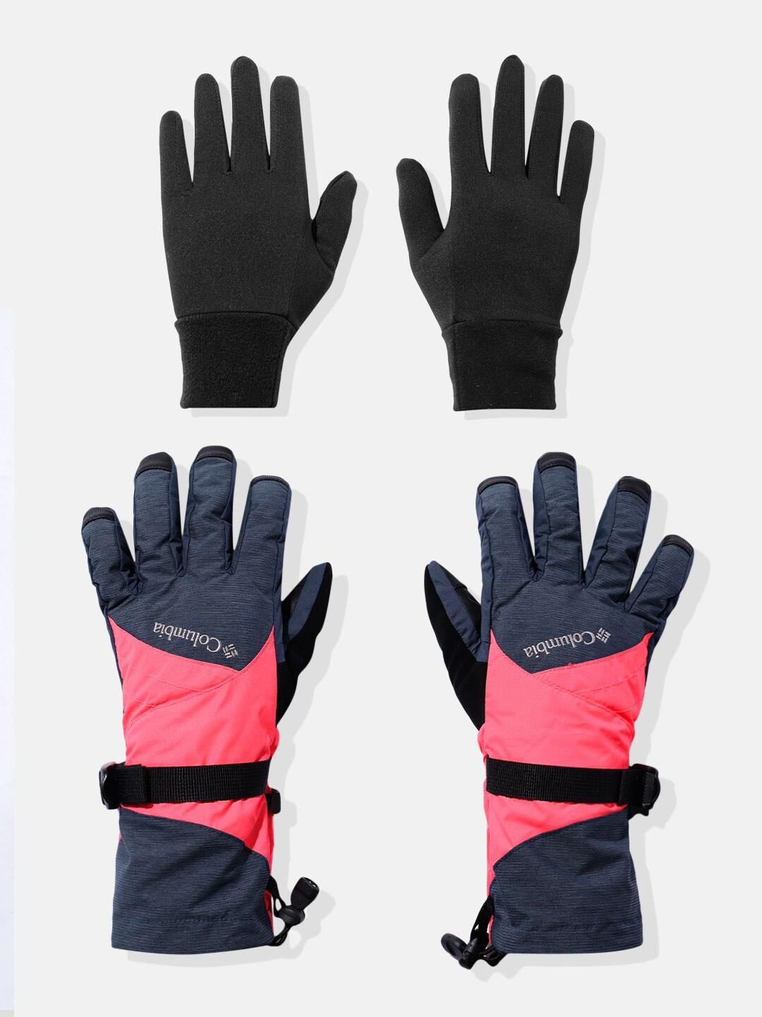 Columbia Women Red Women's Bugaboo II Gloves
