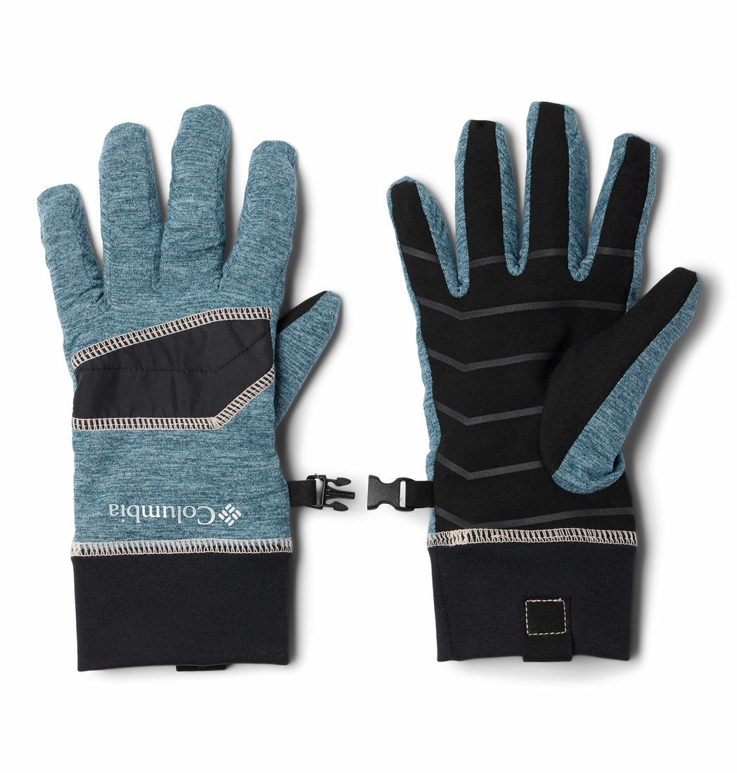 Columbia Women Blue Omni-Heat Inifnity Infinity Trail Gloves