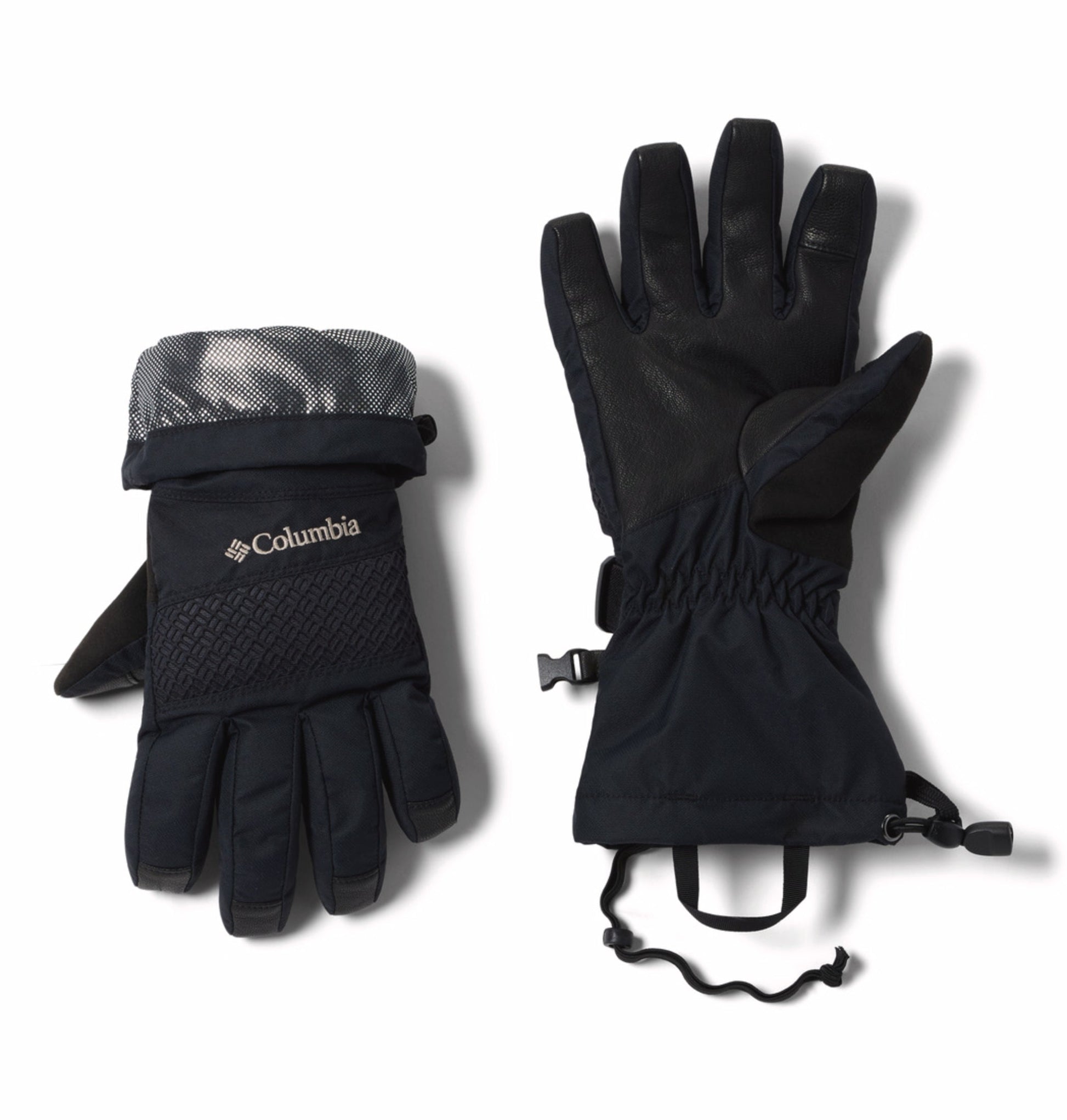Columbia Women Black Omni-Heat Reflective W Whirlibird III Gloves