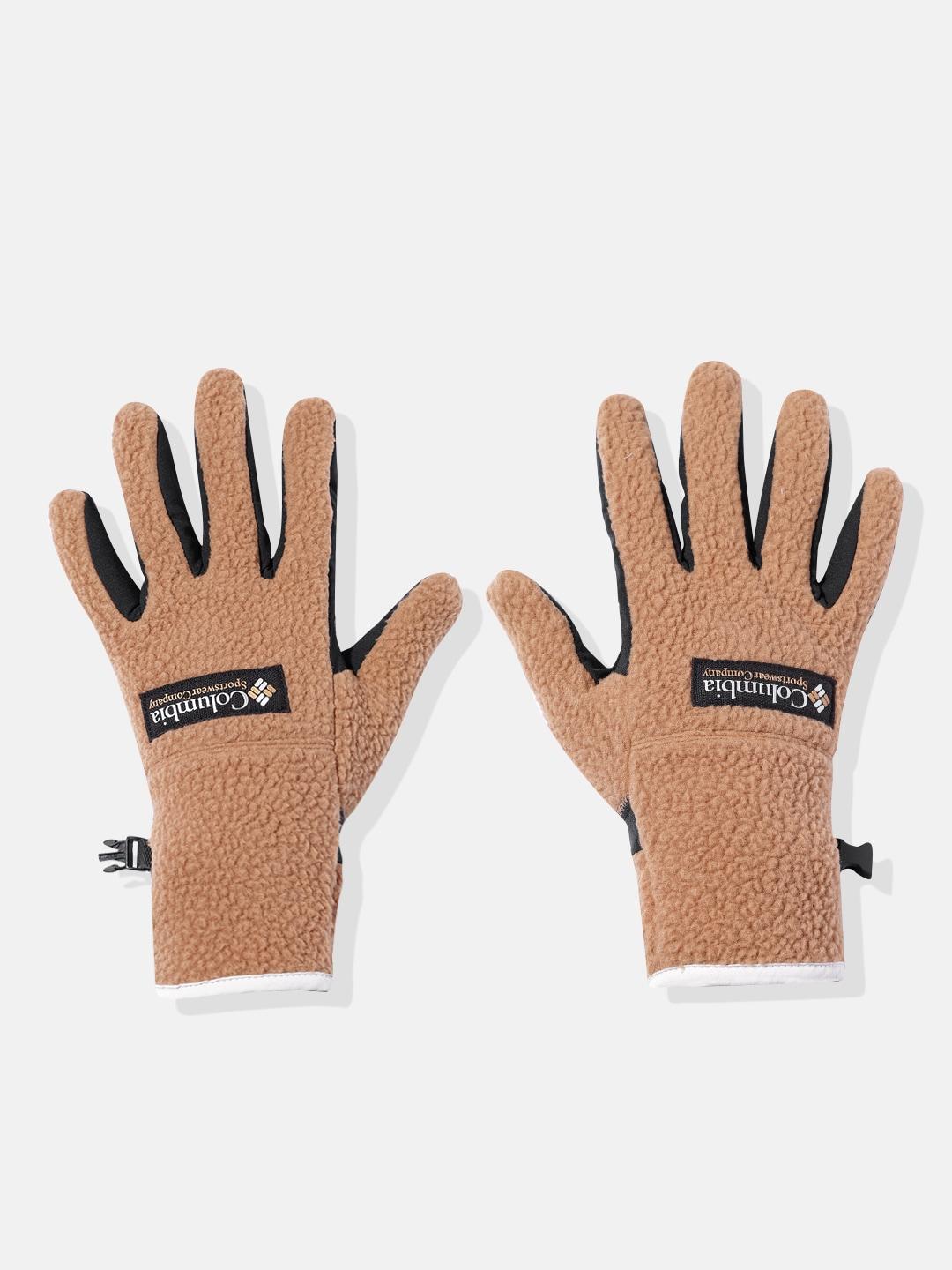 Columbia Women Brown Womens Helvetia Sherpa Glove