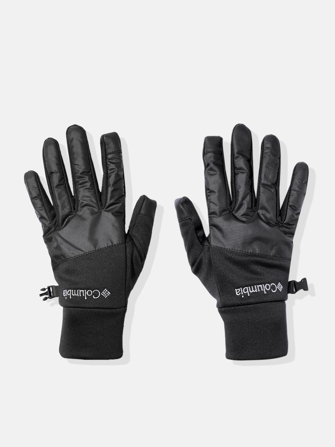 Columbia Men Black Mens Cloudcap Fleece Gloves