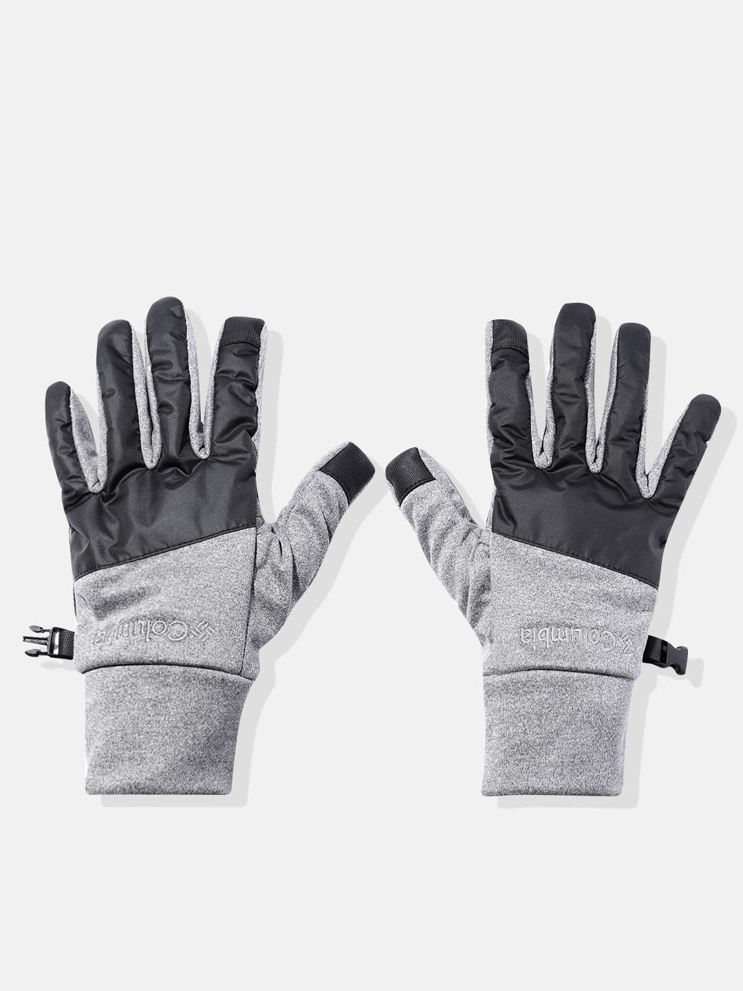Columbia Men Grey Mens Cloudcap Fleece Gloves