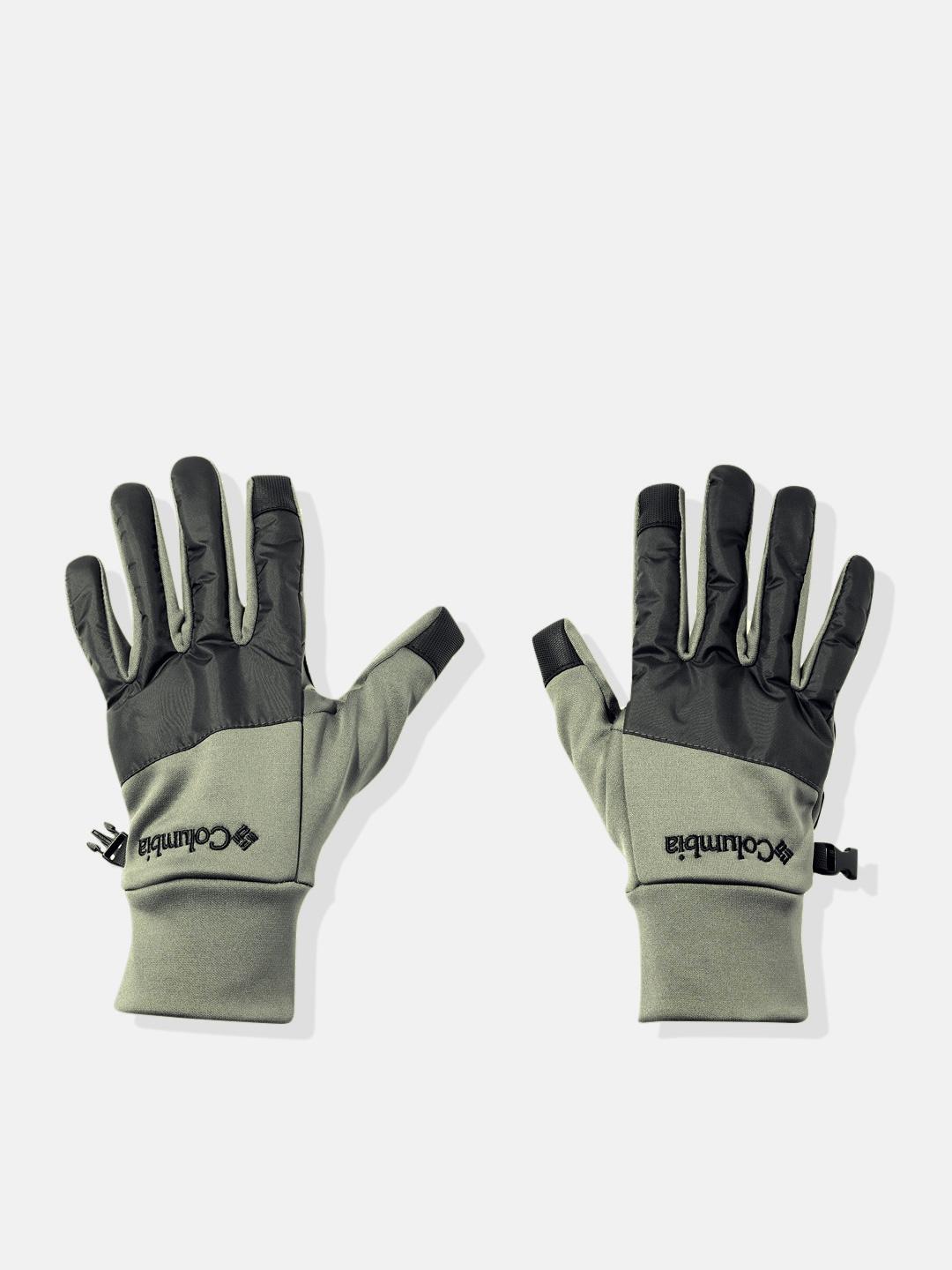 Columbia Men Green Mens Cloudcap Fleece Gloves