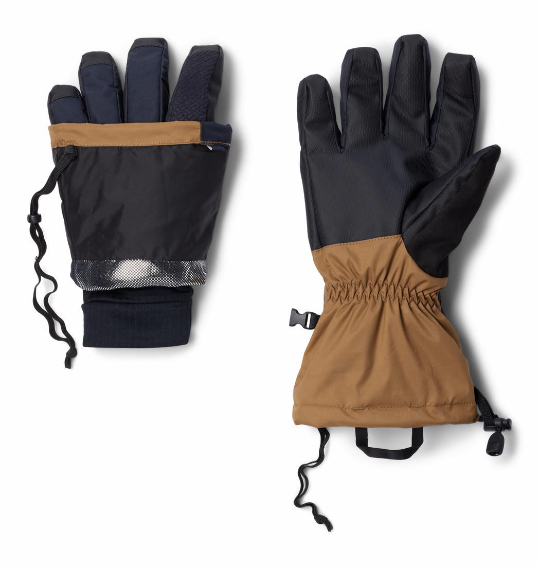 Columbia Mens Brown M Bugaboo II Interchange Glove