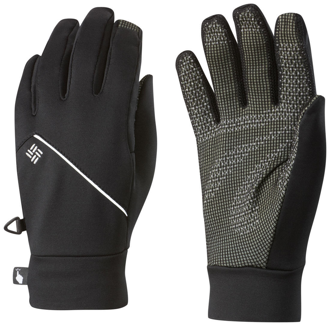 Columbia Men Black M Trail Summit Running Glove