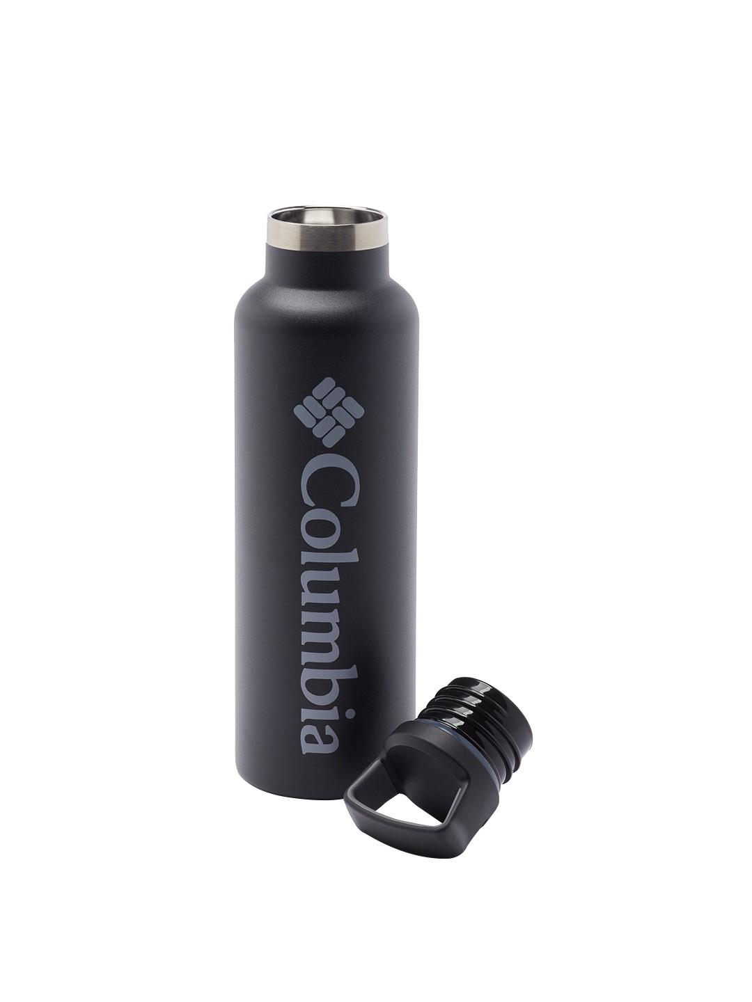 Columbia Unisex Black Stainless Steel Insulated Vacuum Hydration/Water Bottles