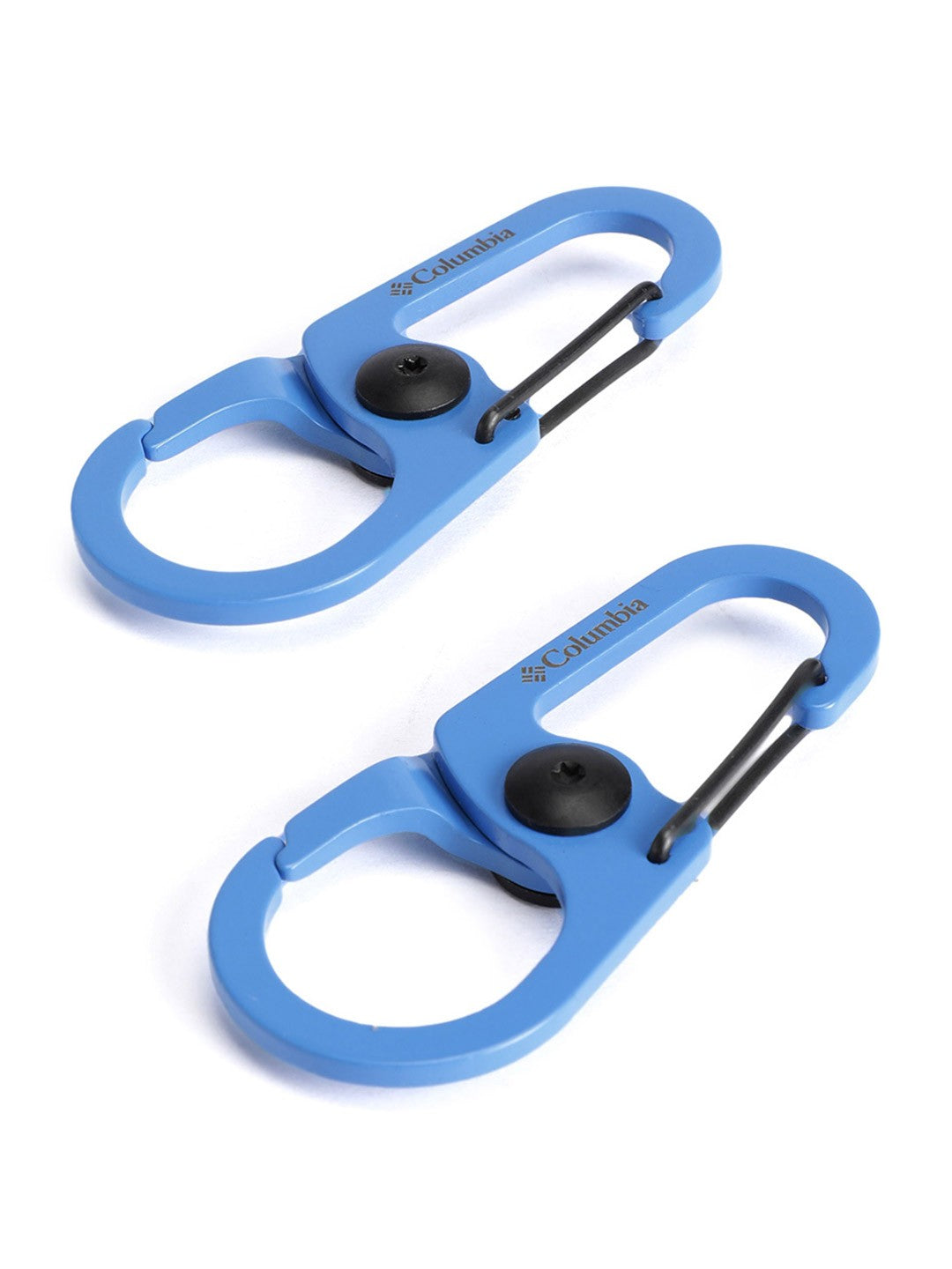Columbia Unisex Blue Dual Clip Carabiner 2 Pack