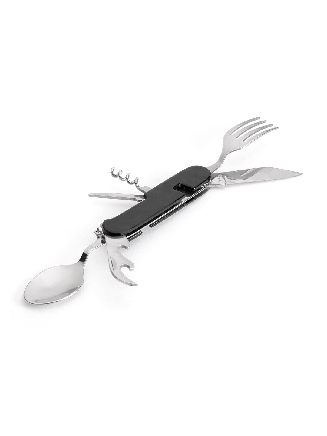 Columbia Unisex Black 7 Function Foldable Utensil