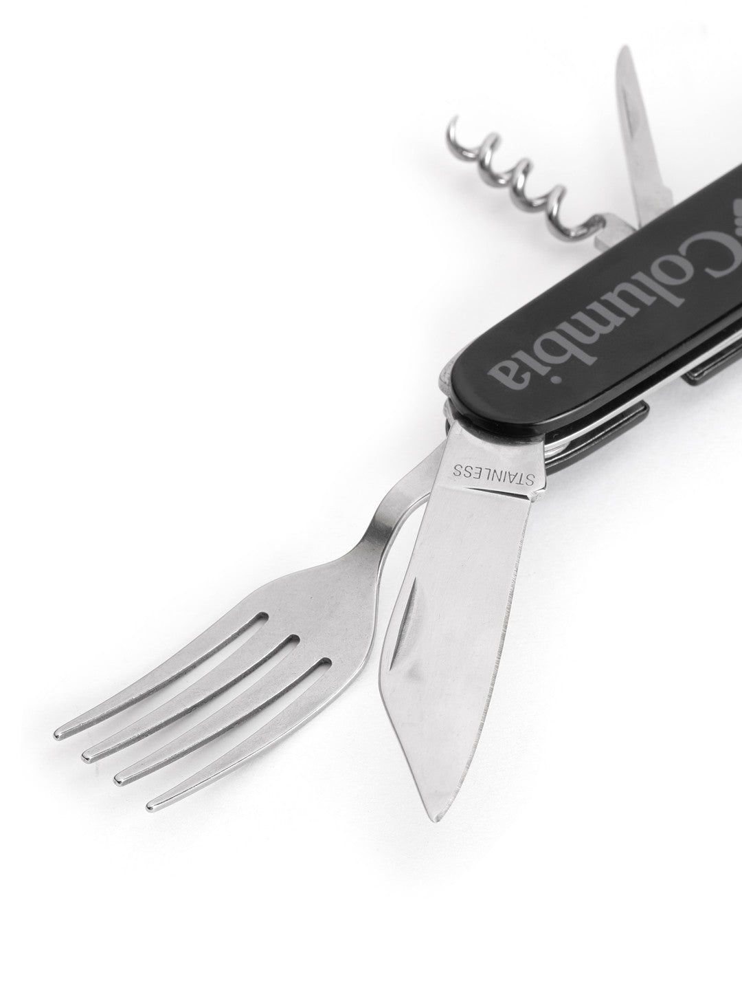 Columbia Unisex Black 7 Function Foldable Utensil