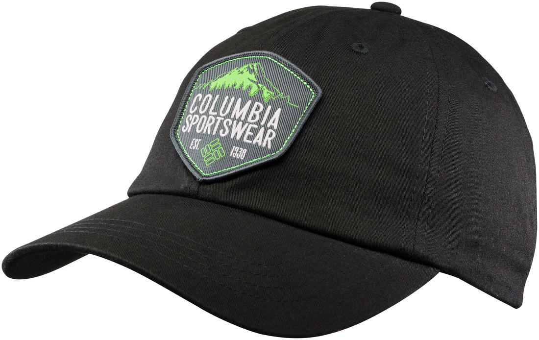 Columbia Unisex Black ROC II Ball Cap (Sun Protection)
