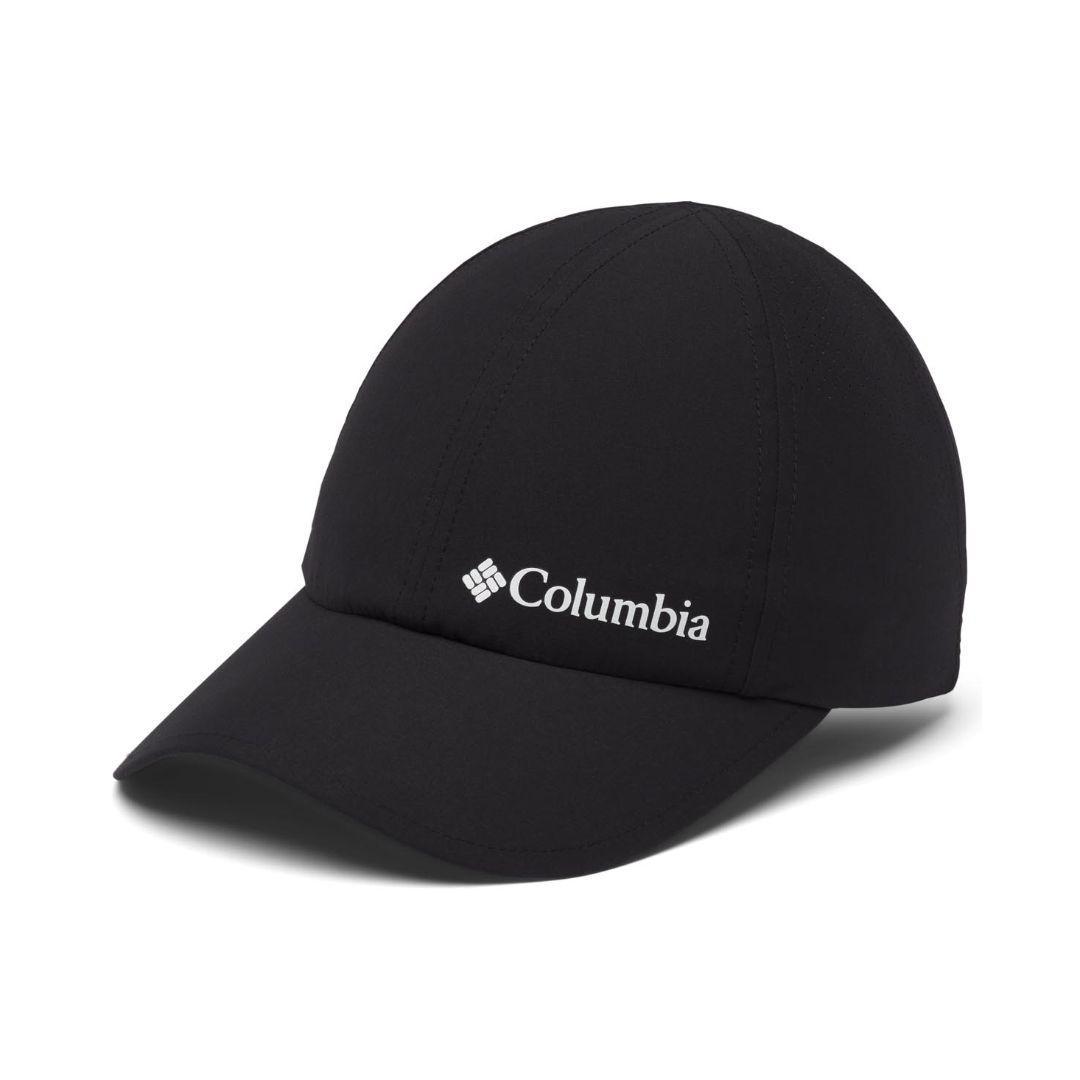 Columbia Unisex Black Silver Ridge III Ball Cap (Sun Protection)