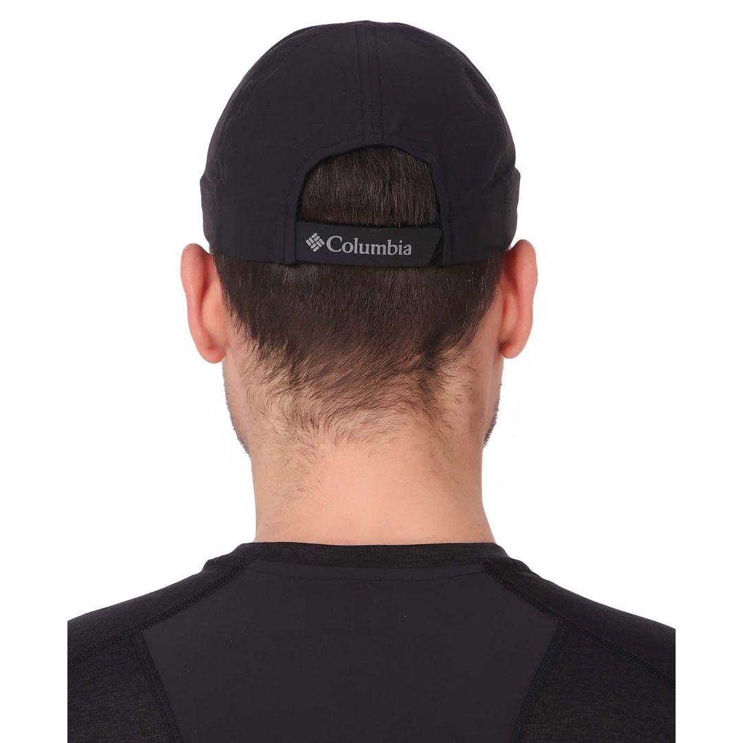 Columbia Unisex Black Silver Ridge III Ball Cap (Sun Protection)
