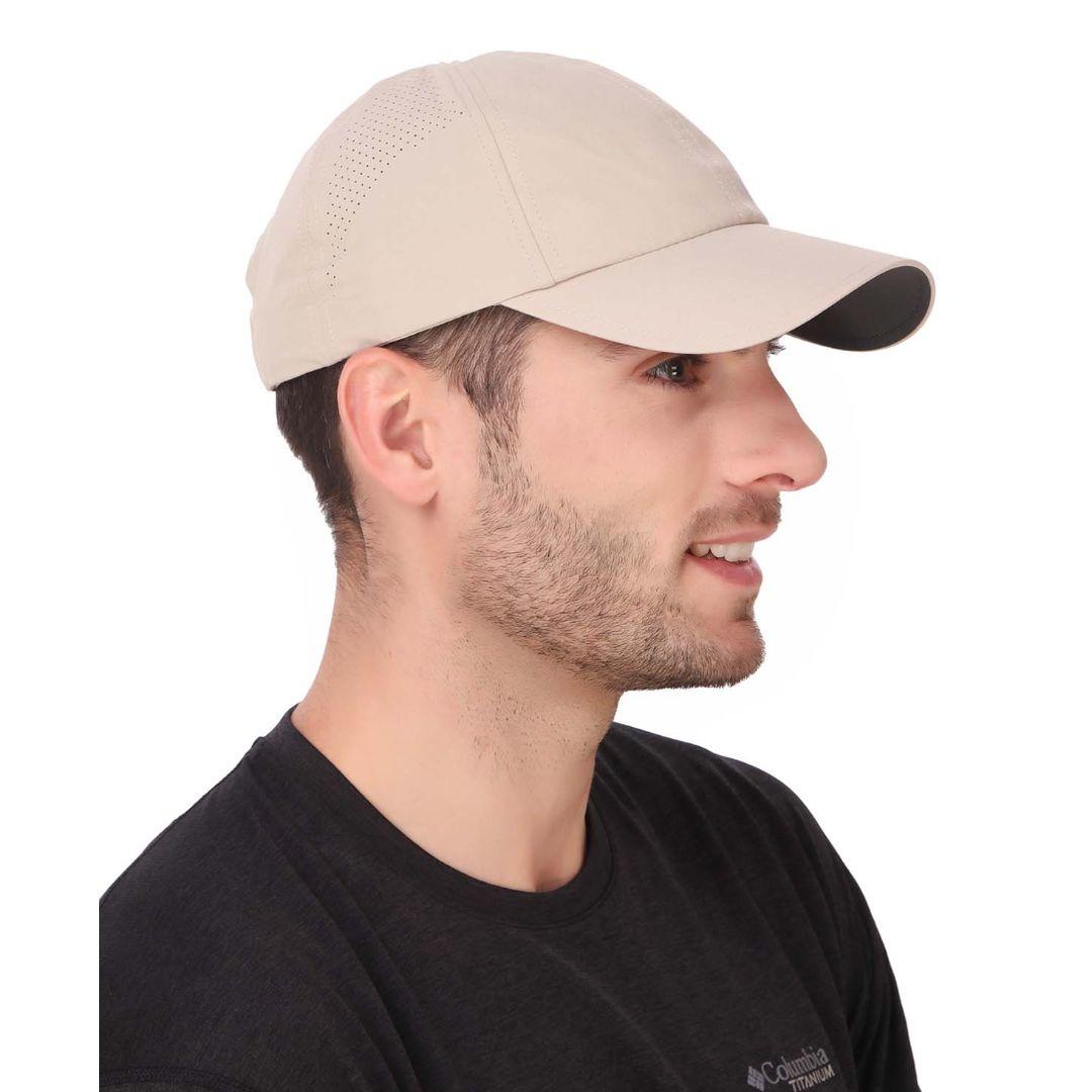 Columbia Unisex Beige Silver Ridge III Ball Cap (Sun Protection)
