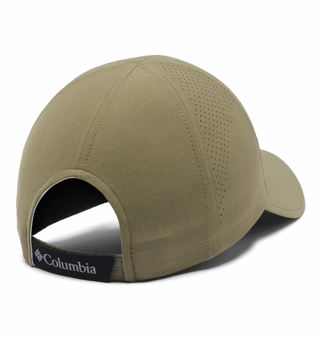 Columbia Unisex Green Silver Ridge III Ball Cap (Sun Protection)