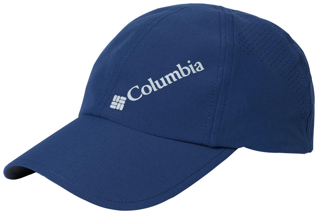 Columbia Unisex Blue Silver Ridge III Ball Cap (Sun Protection)