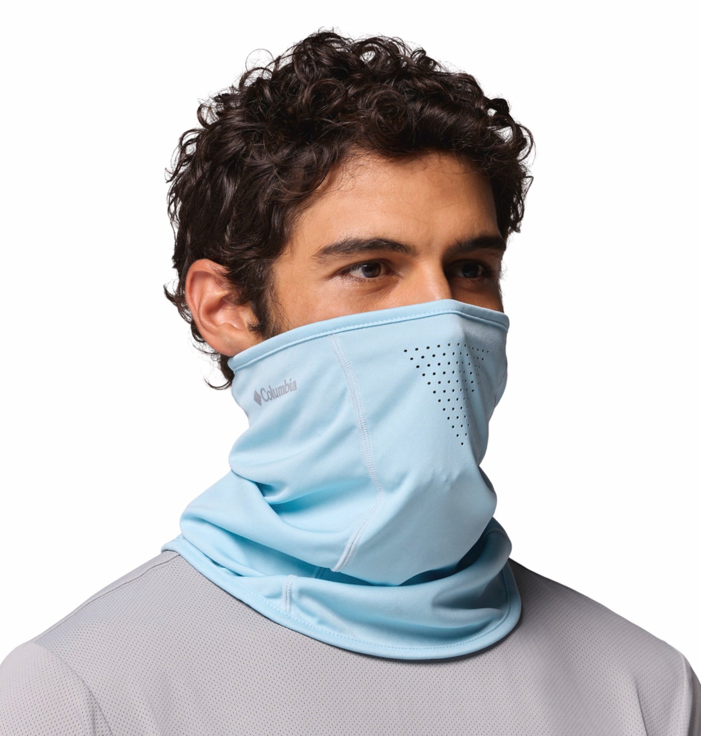 Columbia Unisex Blue Omni-Freeze Freezer Zero II Neck Gaiter for Cooling