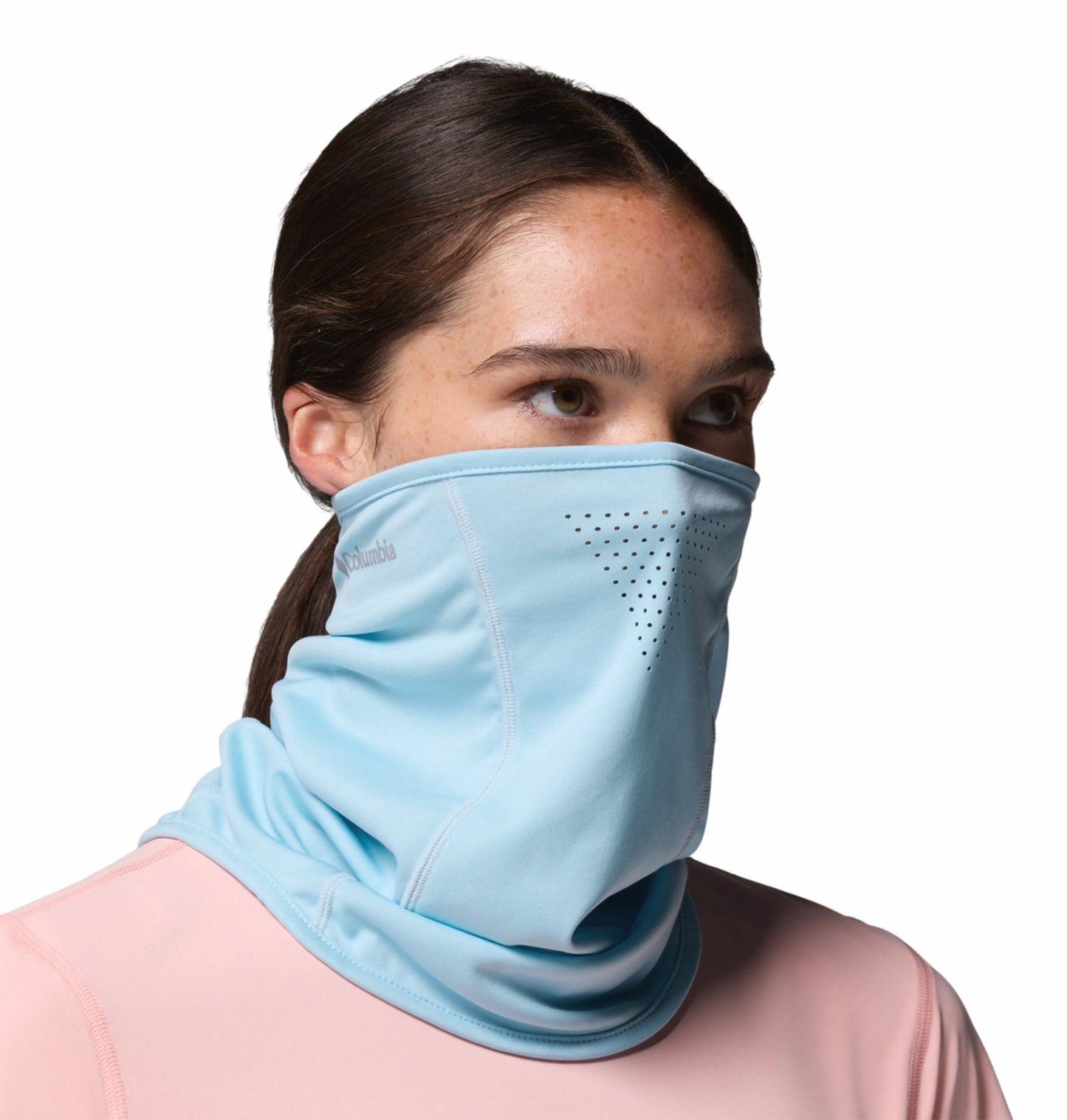 Columbia Unisex Blue Omni-Freeze Freezer Zero II Neck Gaiter for Cooling