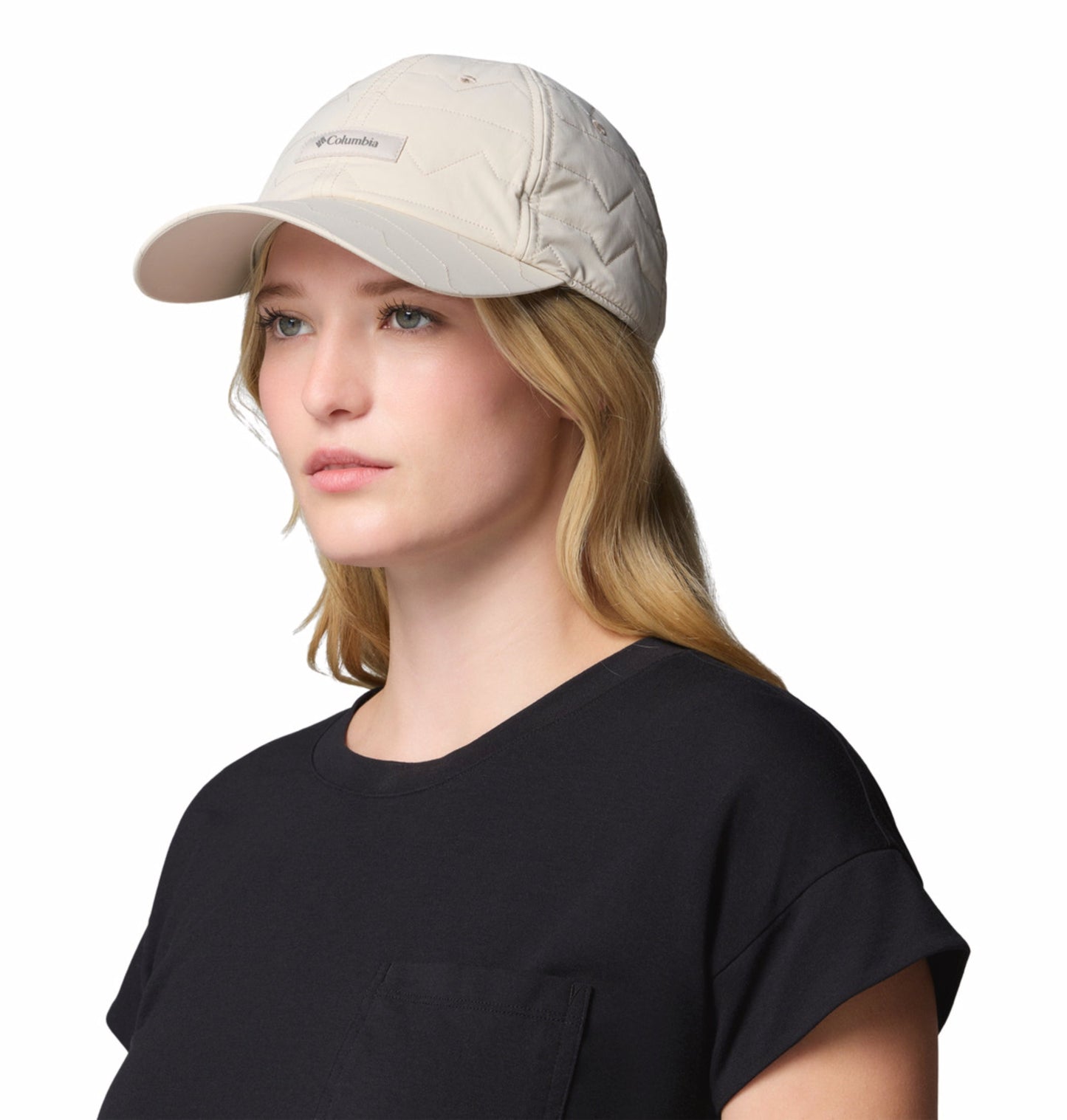 Columbia Unisex Beige Omni-Shield CSC Luxe Quilted Ball Cap