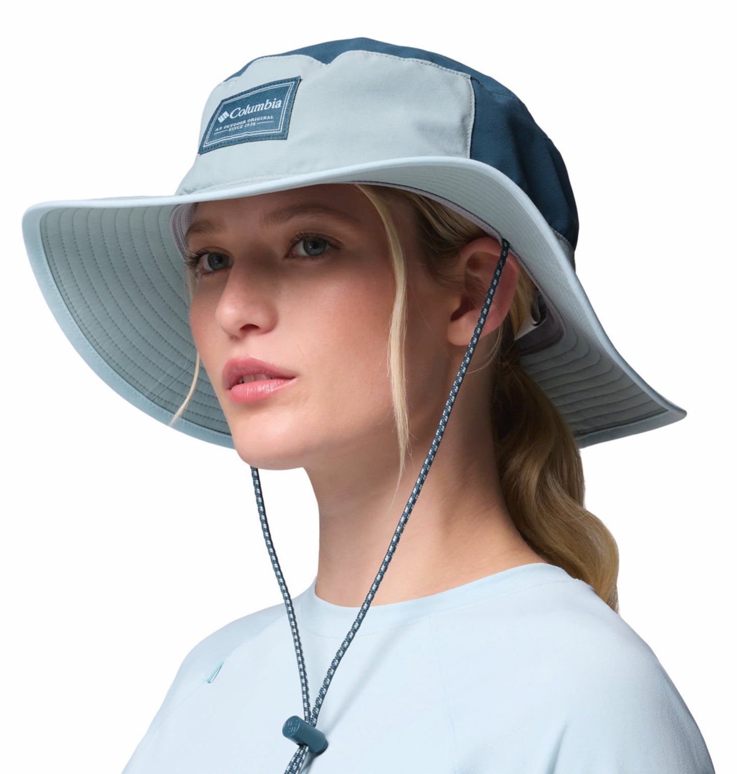 Columbia Unisex Blue Omni-Shade Broad Spectrum II Booney Sun Protection Hat