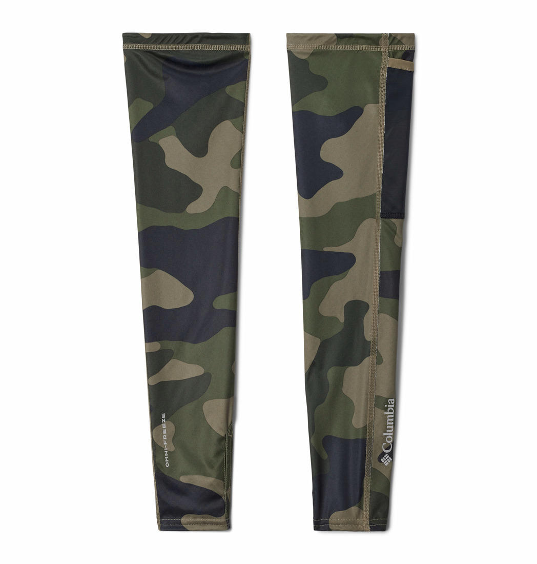 Columbia Unisex Green Freezer Zero II Arm Sleeves