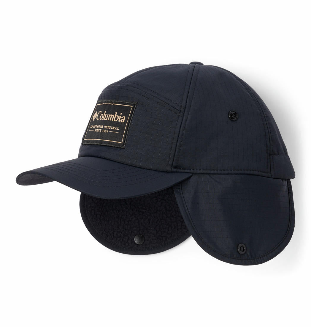 Columbia Unisex Black Landroamer Ear Flap Cap Beanie
