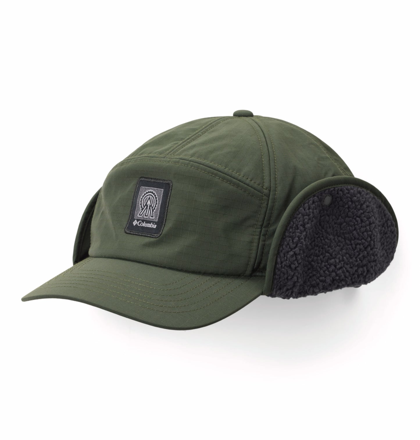 Columbia Unisex Green Landroamer Ear Flap Cap