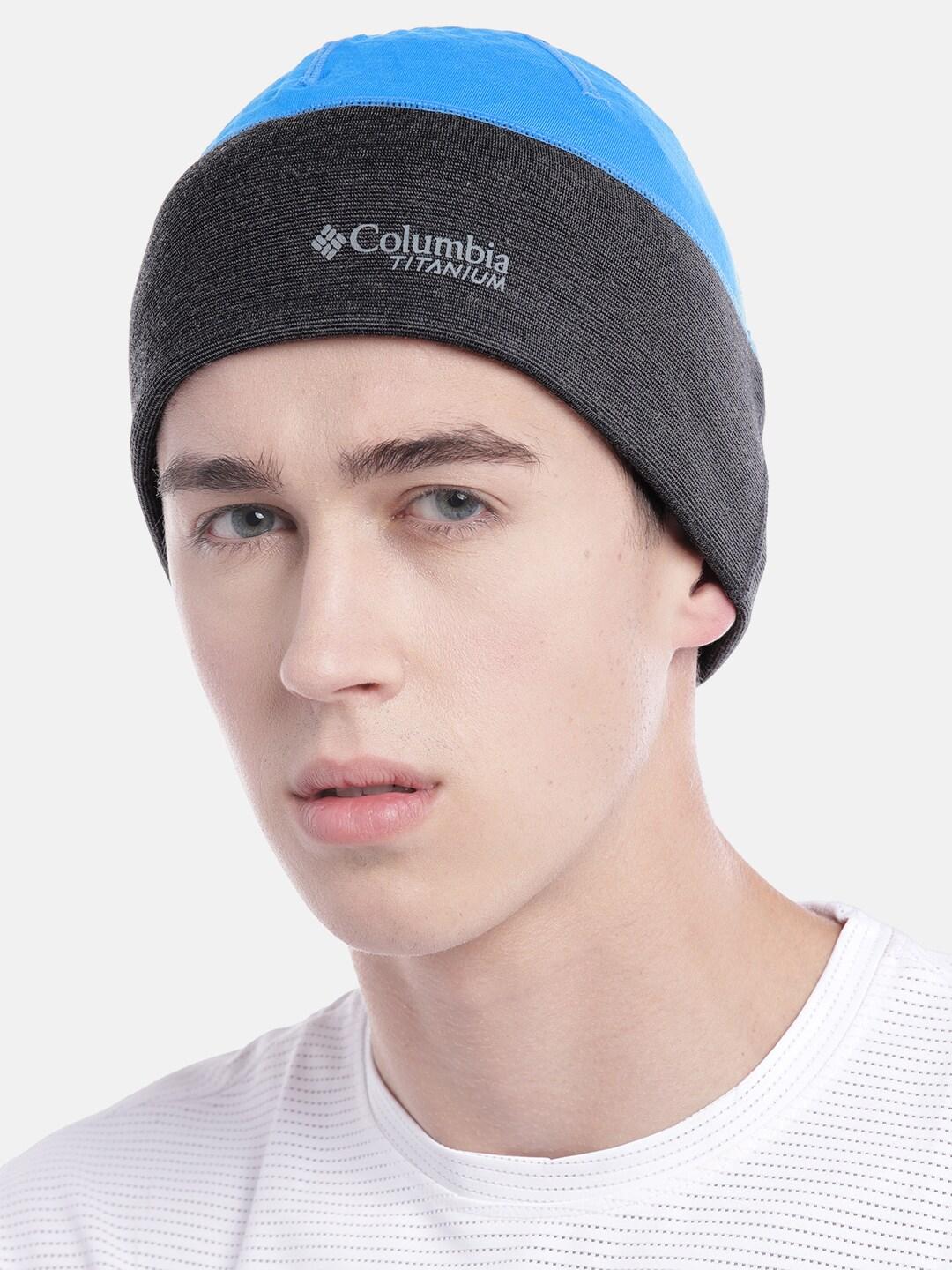 Columbia Unisex Blue Titan Pass Helix Beanie