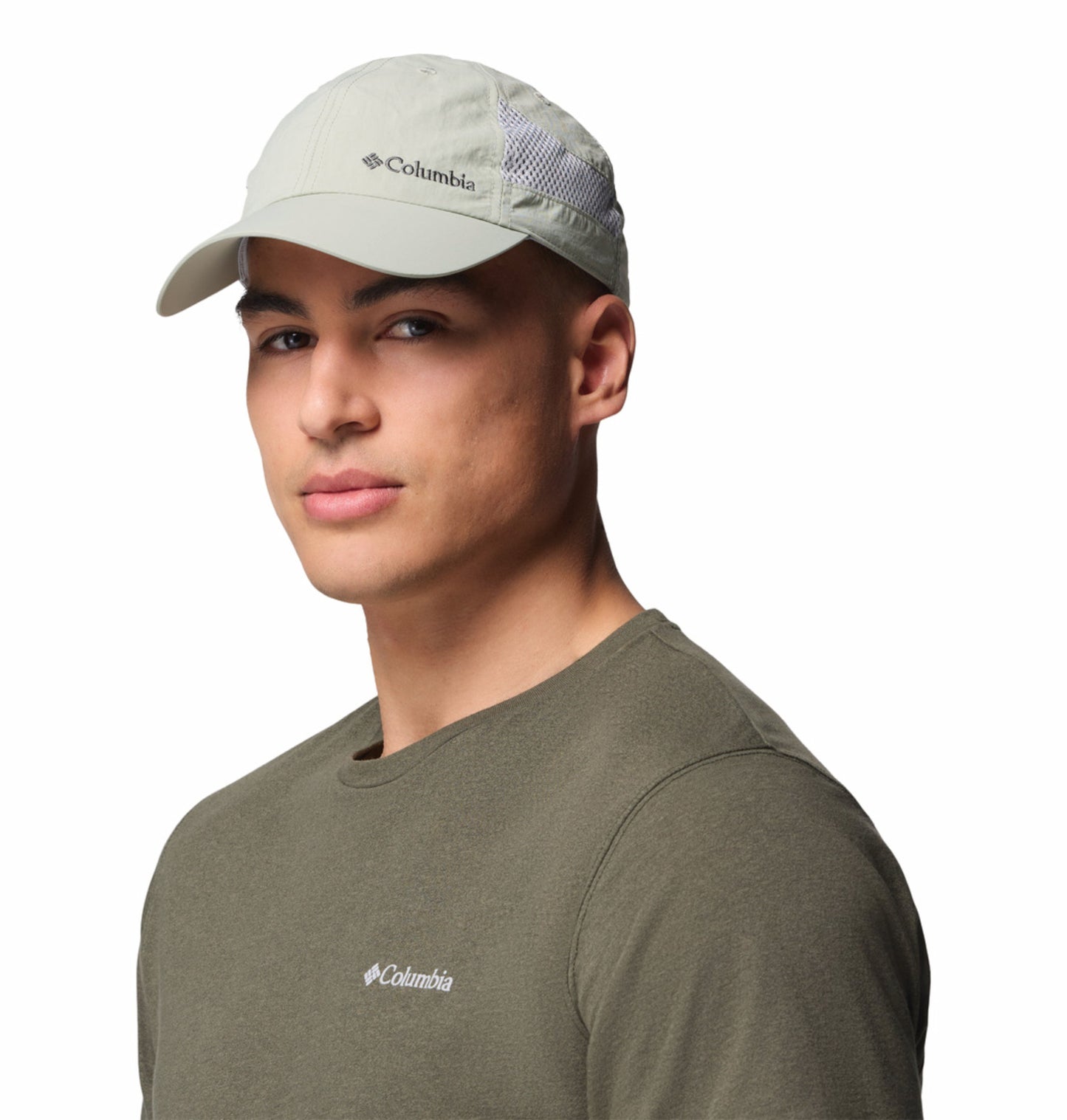 Columbia Unisex Green Omni-Wick Tech Shade II Lightweight Sun Cap