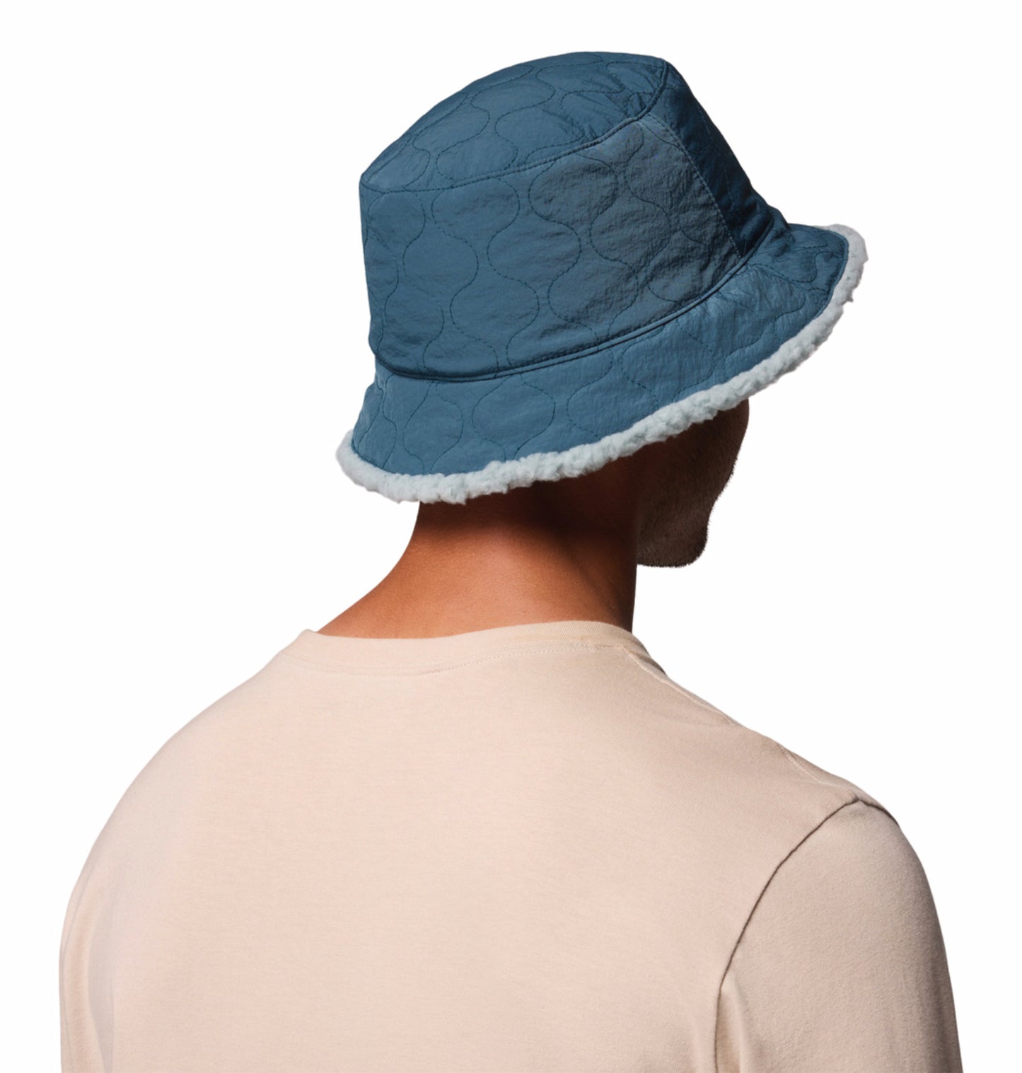 Columbia Unisex Blue Omni-Shield Winter Pass II Reversible Bucket Hat
