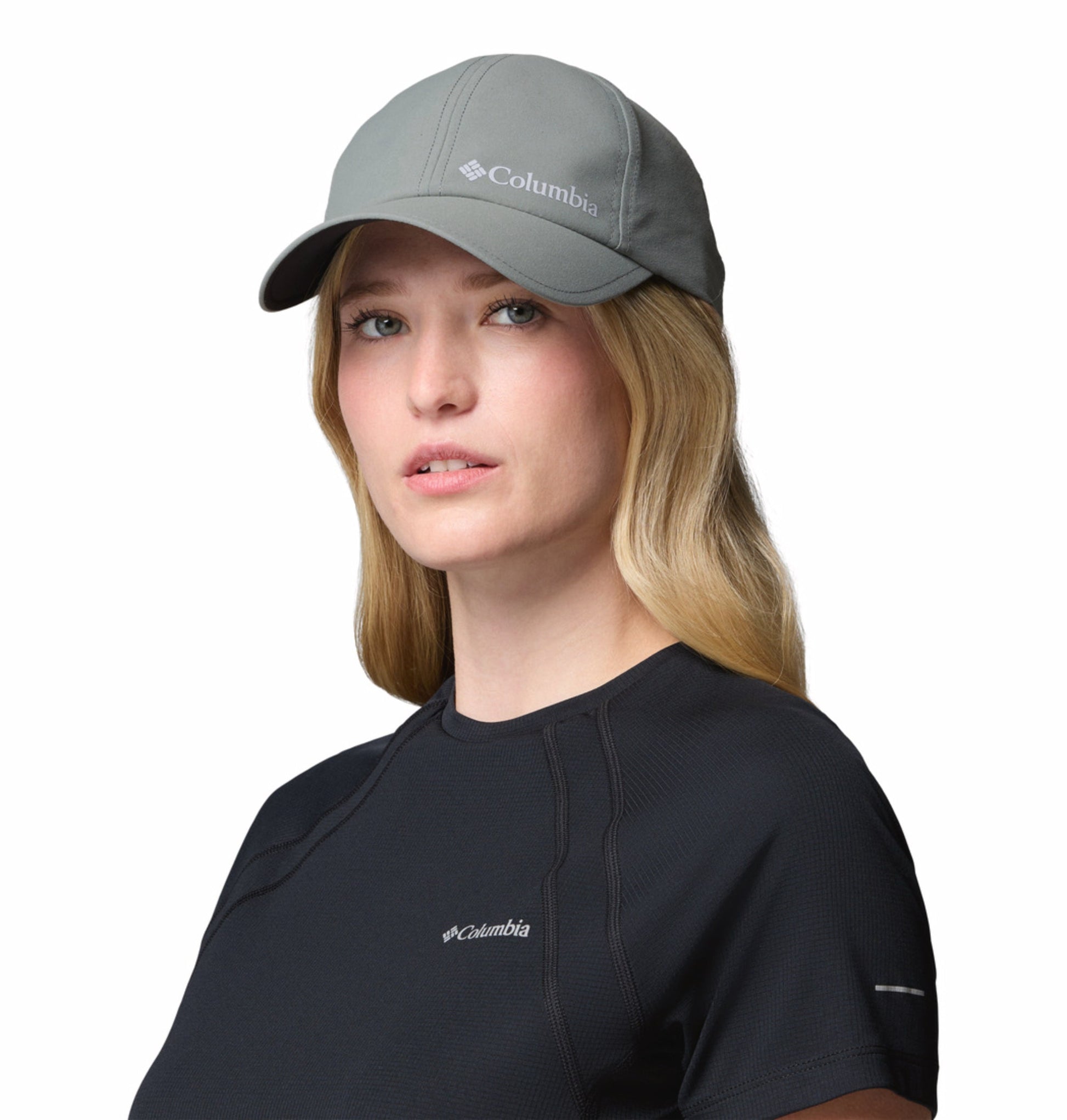 Columbia Unisex Green Omni-Shade Silver Ridge IV Ball Cap