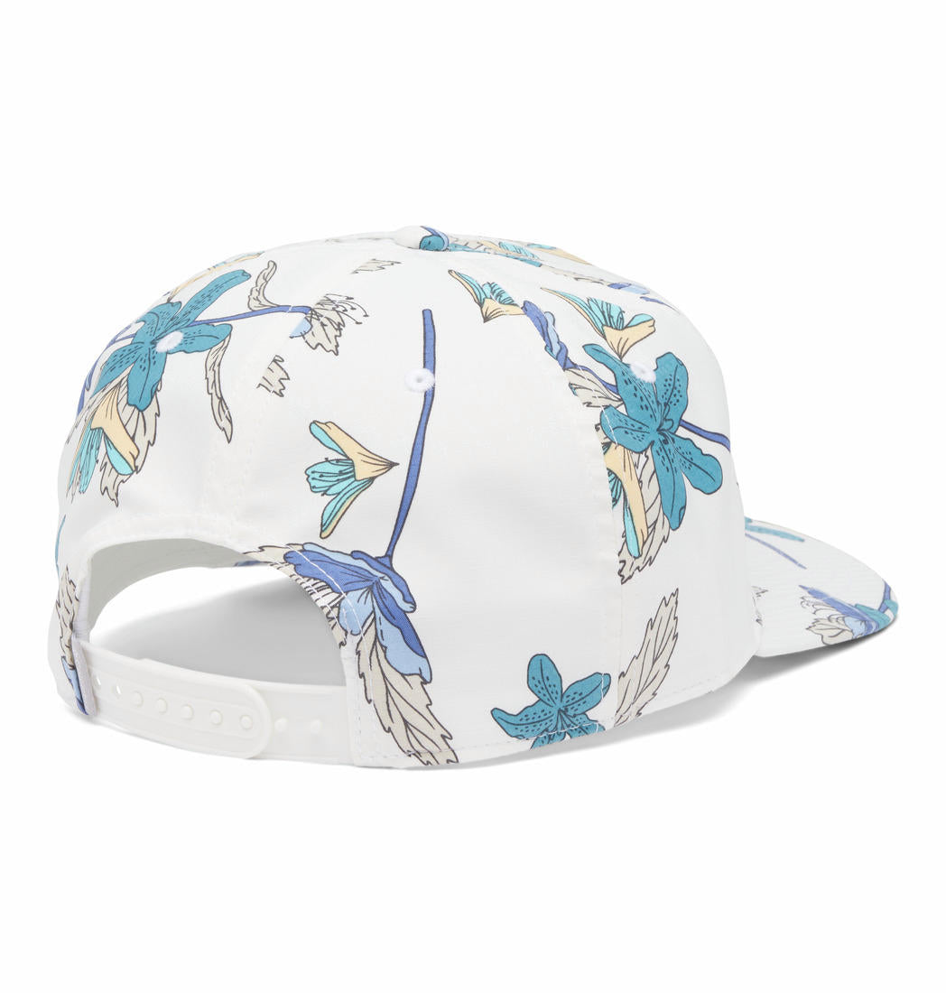Columbia Unisex White Punchbowl Printed Snap Back Cap