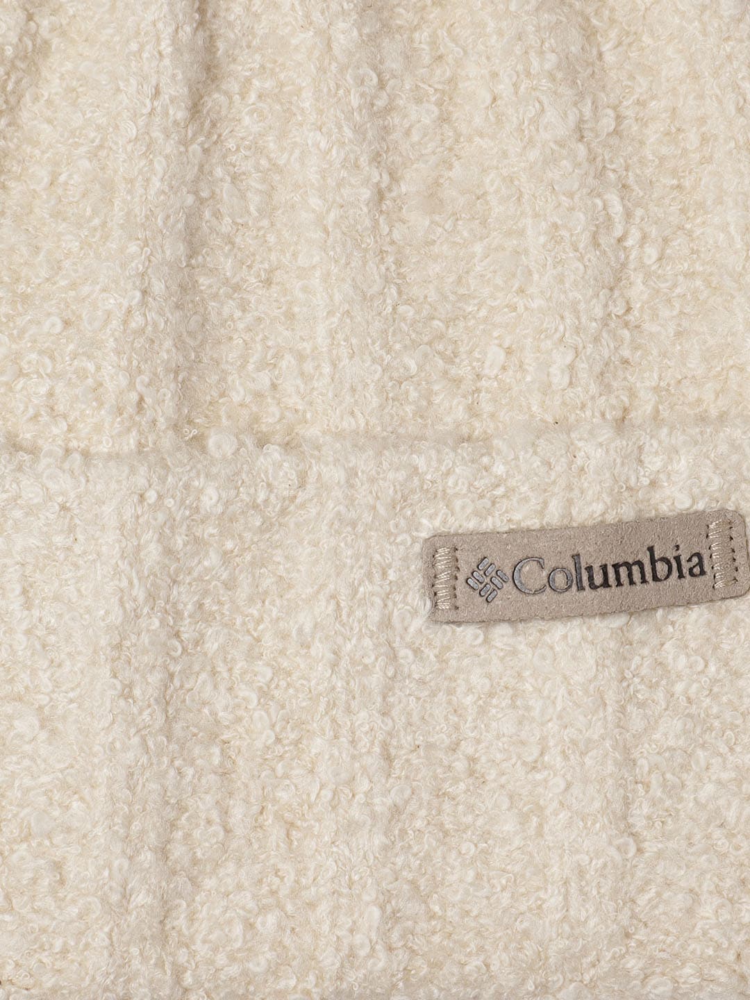 Columbia Unisex White Slowcamp Cuffed Beanie