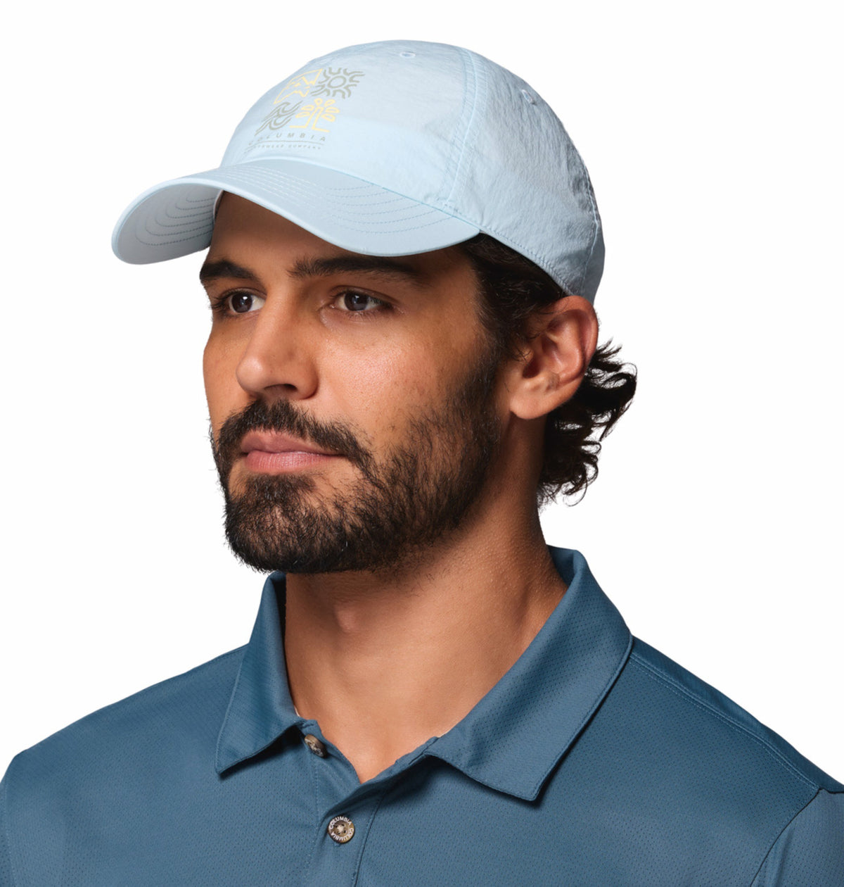 Columbia Unisex Blue Omni-Shade Spring Canyon II Ball Cap for Ultimate Sun Defense