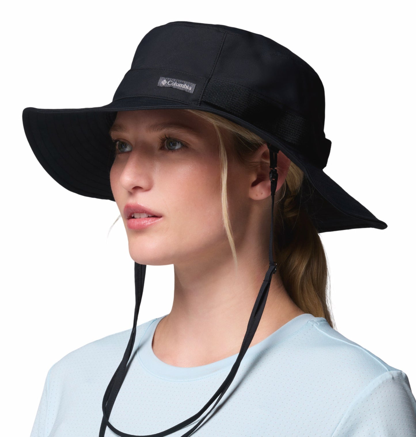 Columbia Omni-Freeze Packable Black Bucket Hat – Unisex