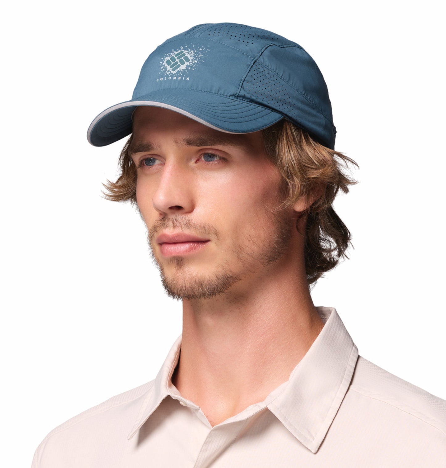 Columbia Omni-Freeze Speed Blue Trail Ball Cap for Unisex