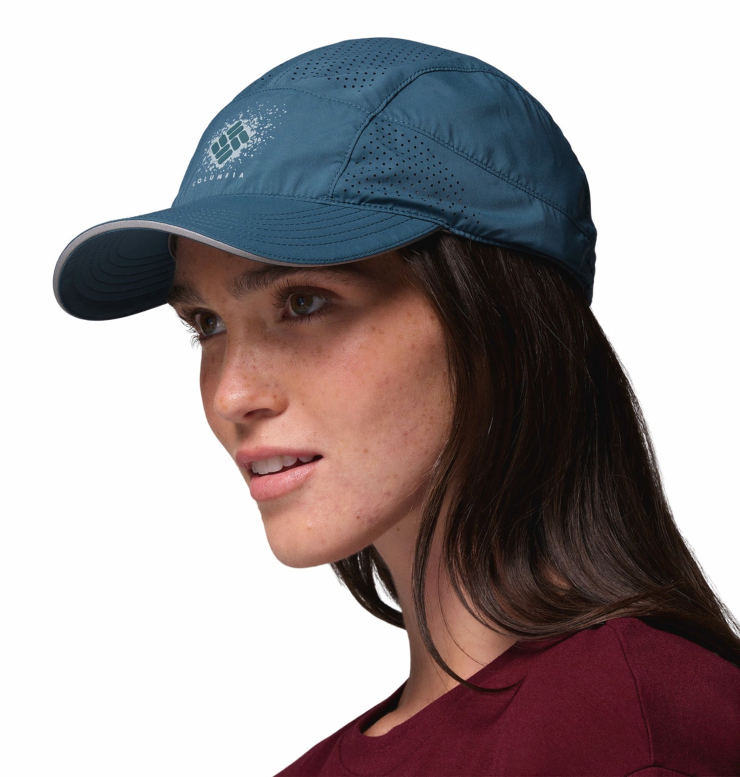 Columbia Omni-Freeze Speed Blue Trail Ball Cap for Unisex