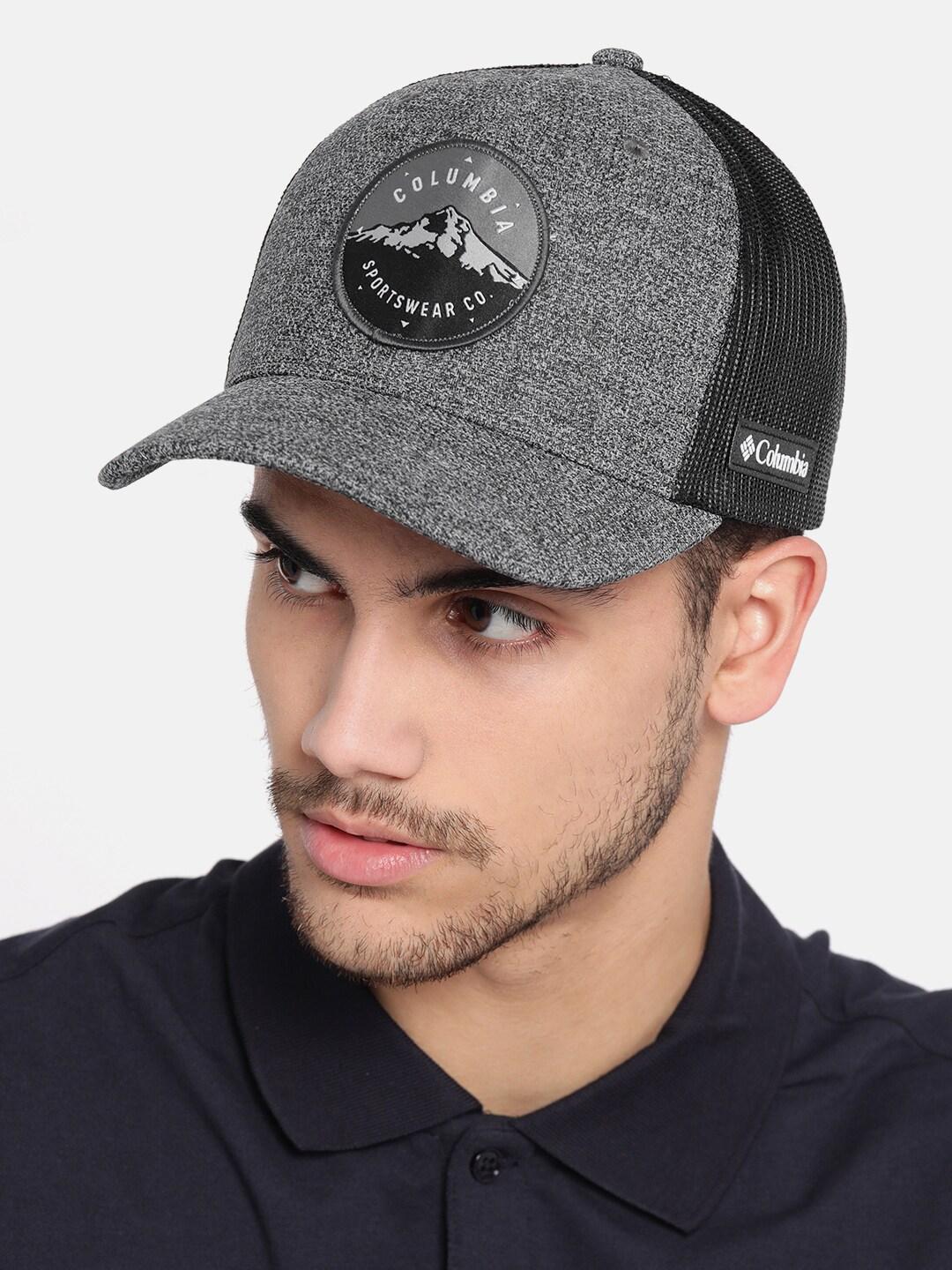 Columbia Unisex Grey Columbia Mesh Snap Back - High