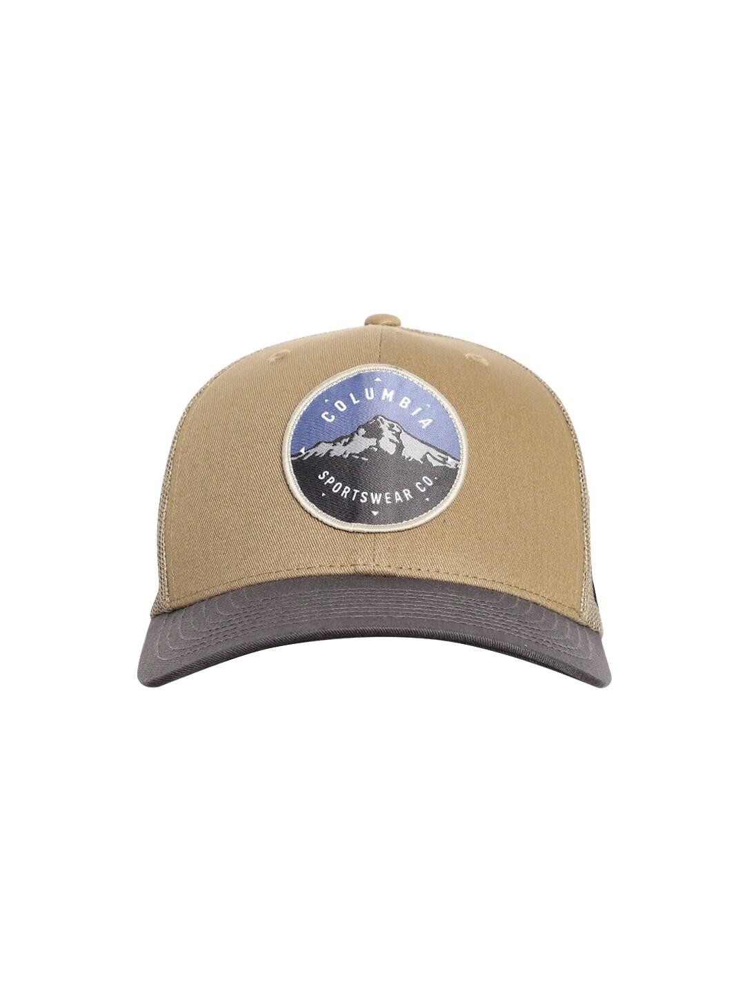 Columbia Unisex Brown Columbia Mesh Snap Back - High