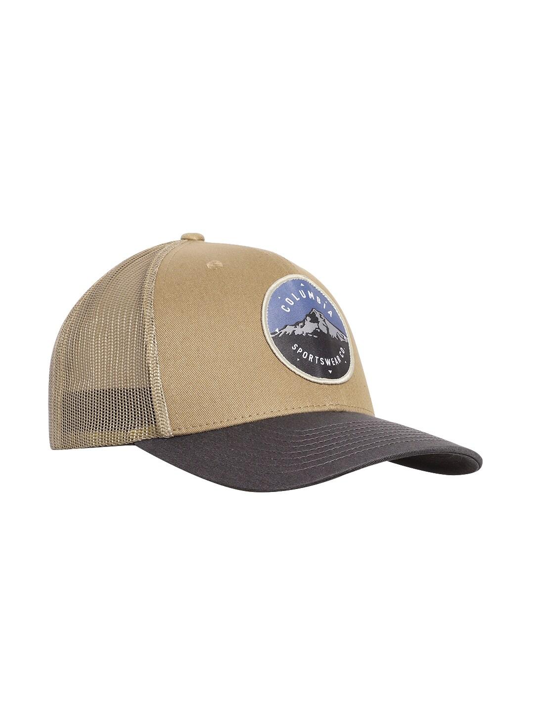Columbia Unisex Brown Columbia Mesh Snap Back - High