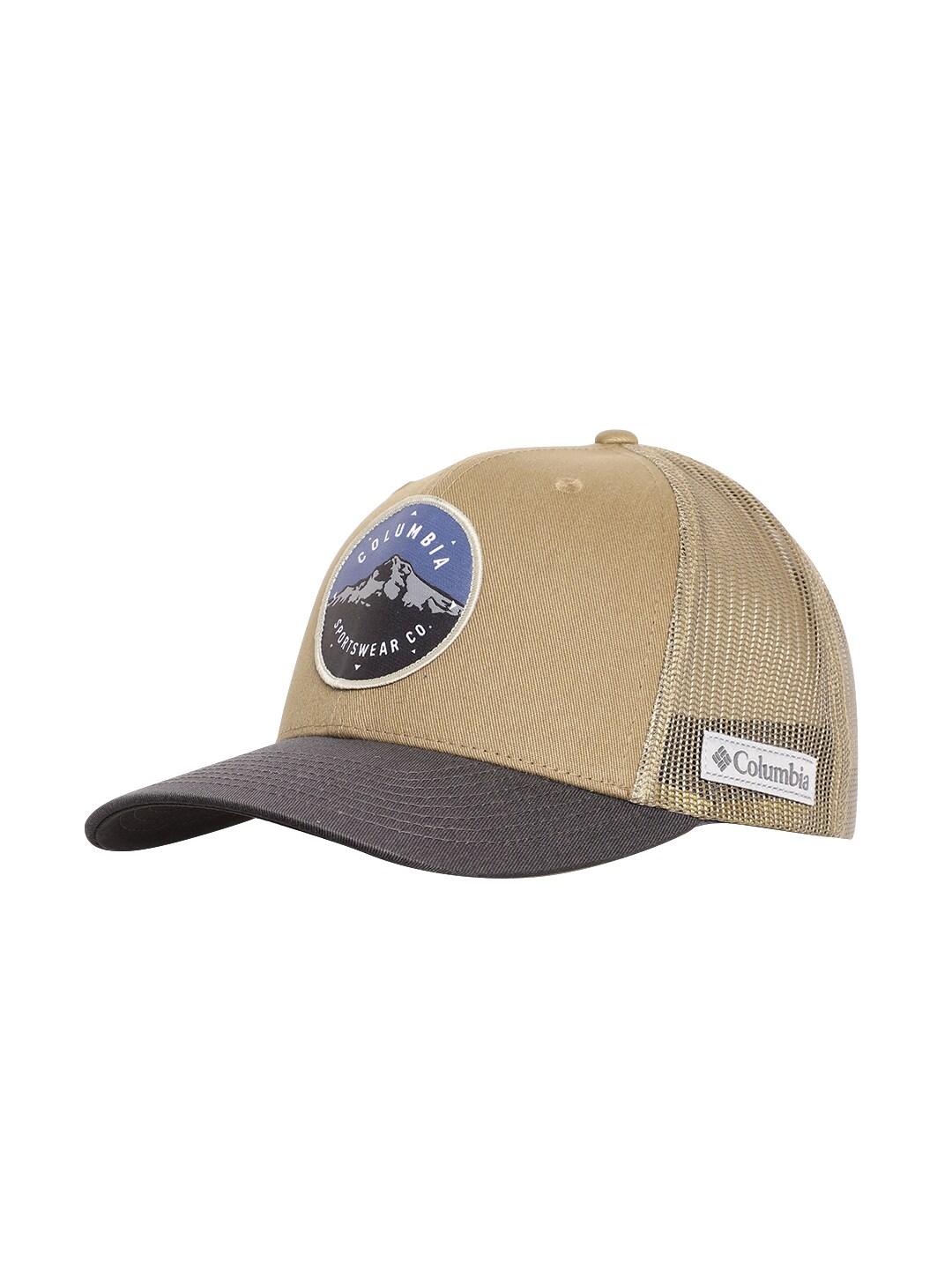 Columbia Unisex Brown Columbia Mesh Snap Back - High