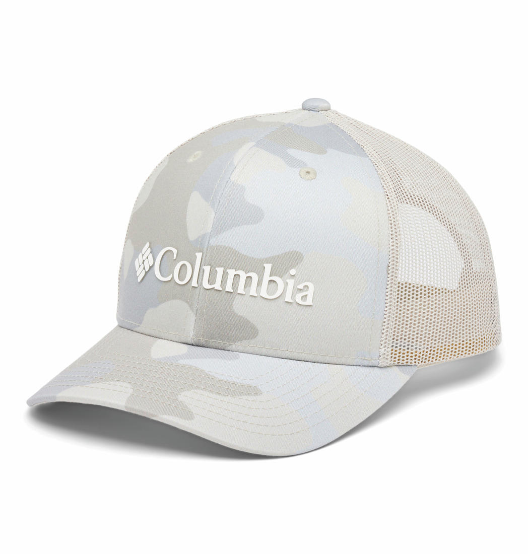 Columbia Unisex Beige Columbia Mesh Snap Back - High