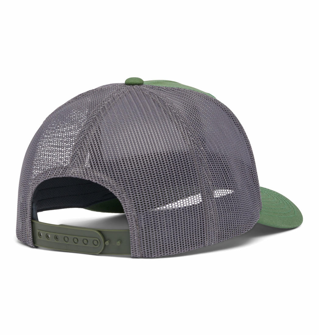 Columbia Unisex Green Columbia Mesh Snap Back - High