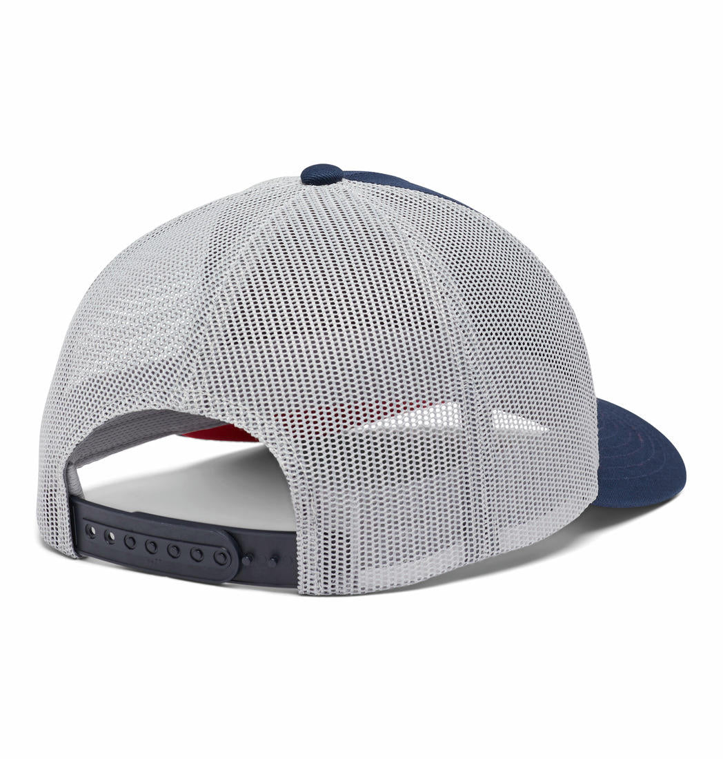 Columbia Unisex Blue Columbia Mesh Snap Back - High