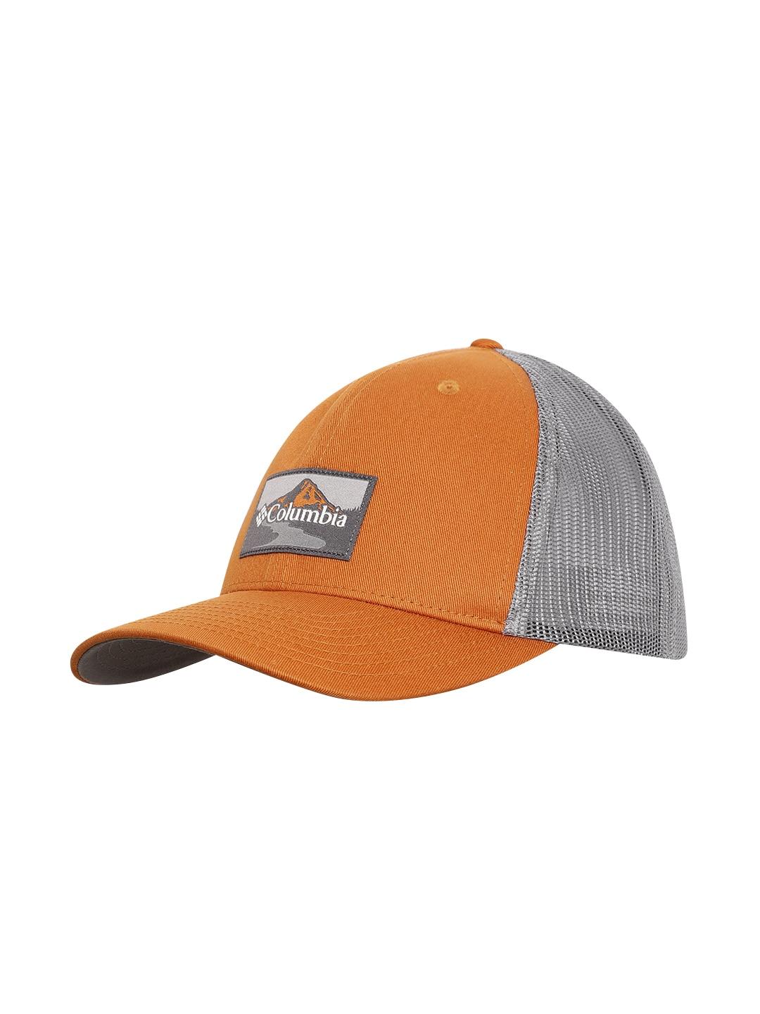 Columbia Unisex Orange Columbia Mesh Snap Back - High