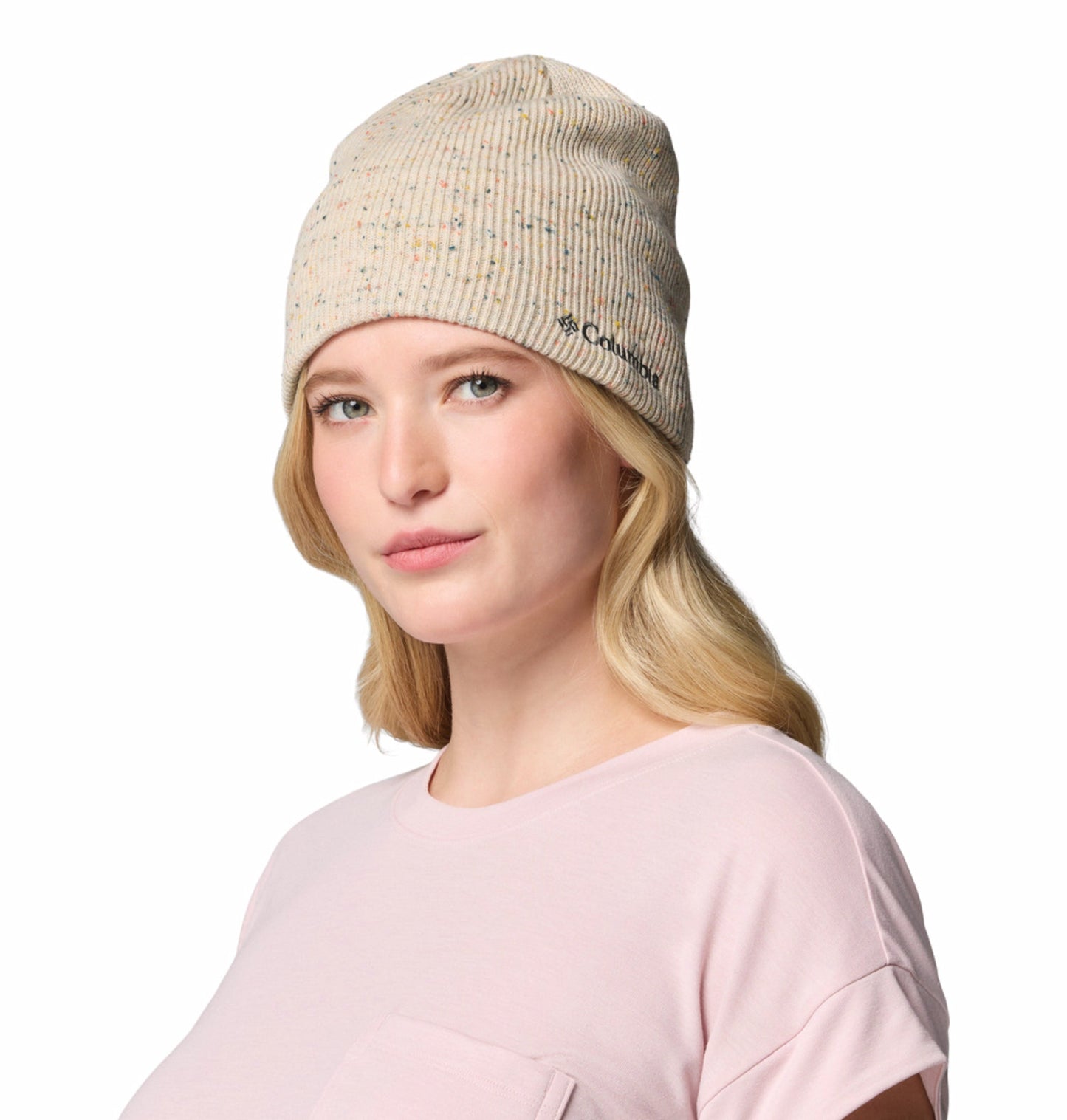 Columbia Unisex Beige Omni-Heat Reflective Bugaboo Beanie